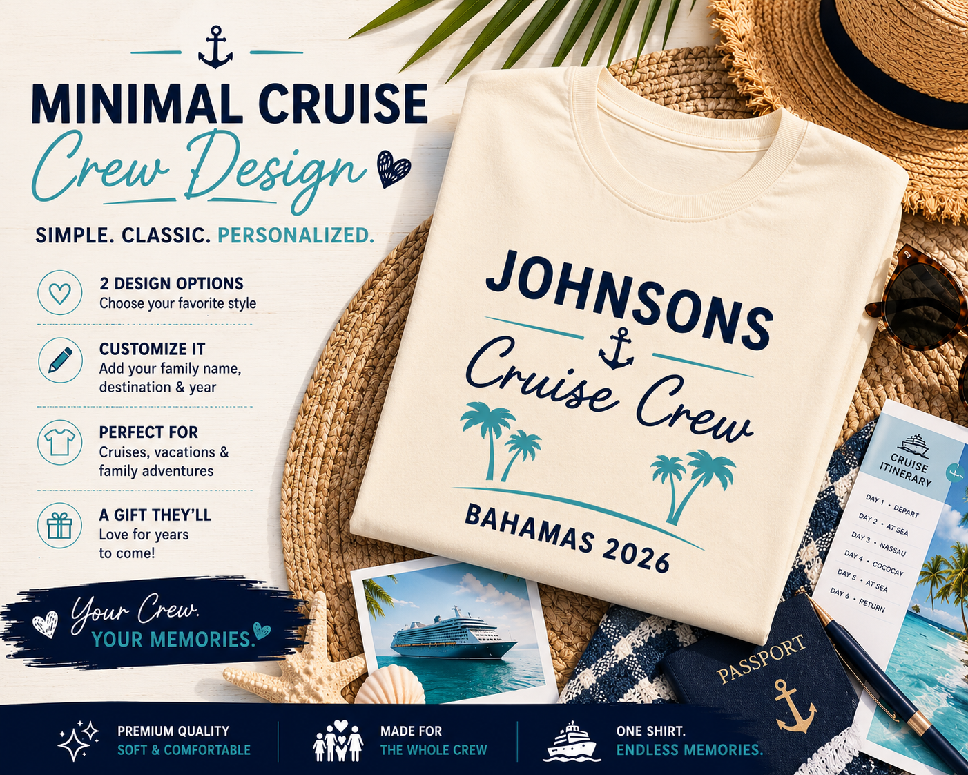 Custom Family Cruise T-Shirt