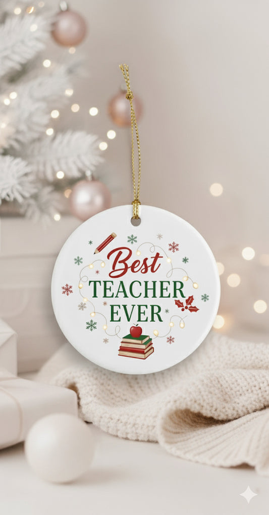 Custom Personalized Ornament – Keepsake Ornament with Your Design