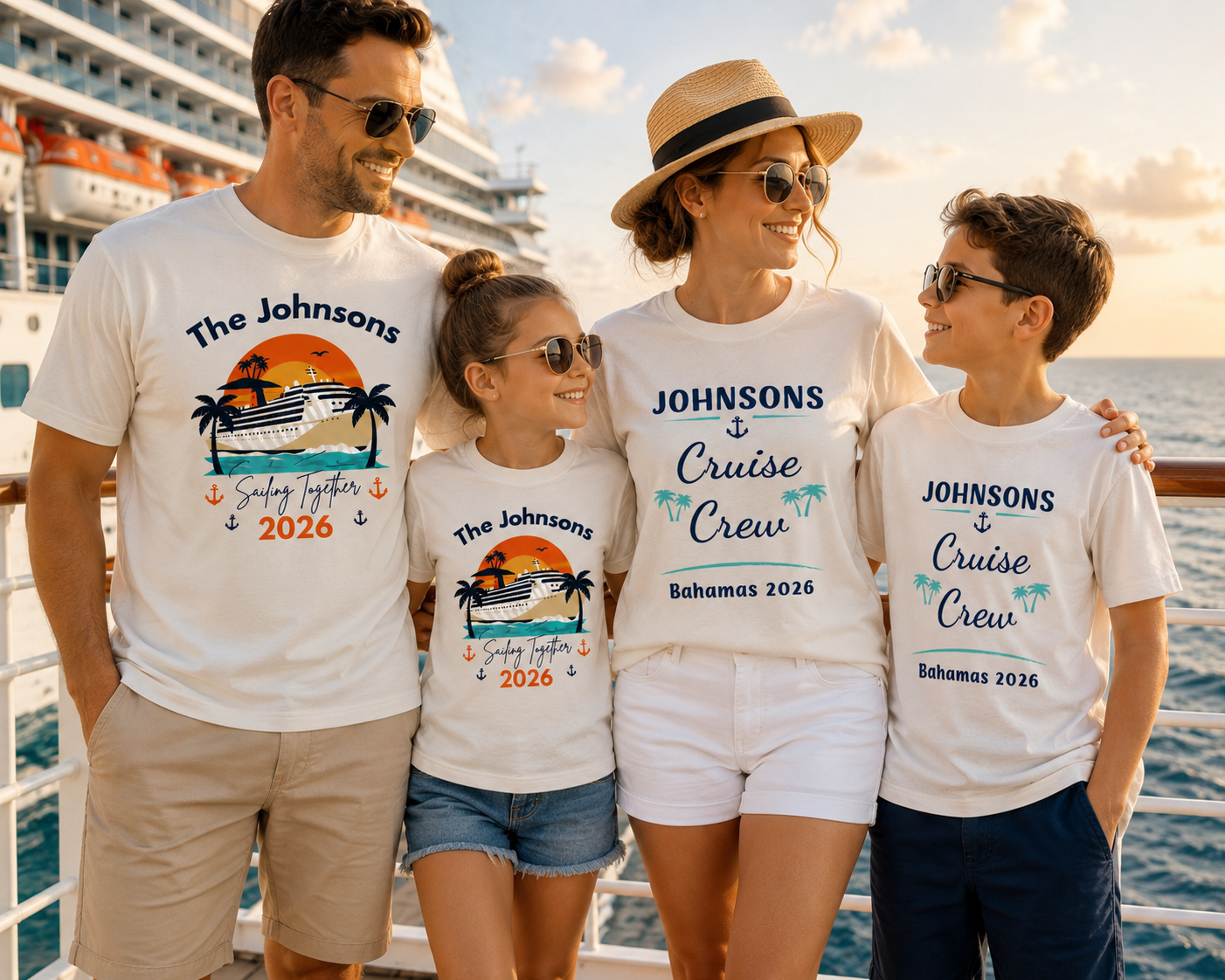 Custom Family Cruise T-Shirt