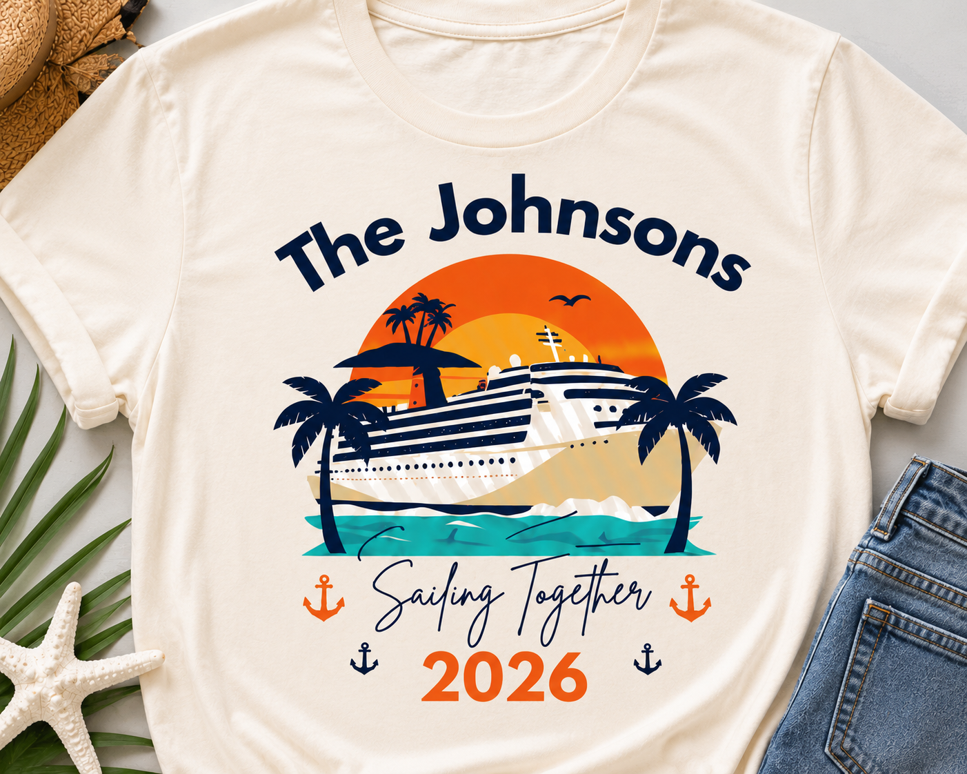 Custom Family Cruise T-Shirt