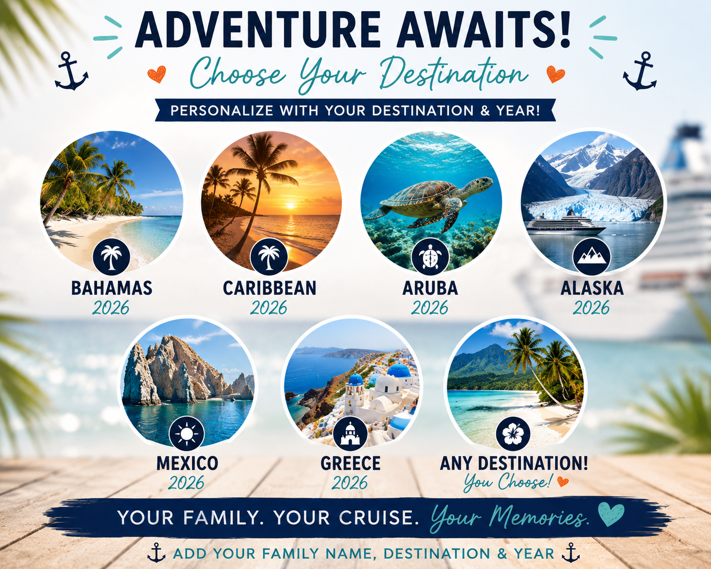 Custom Family Cruise T-Shirt