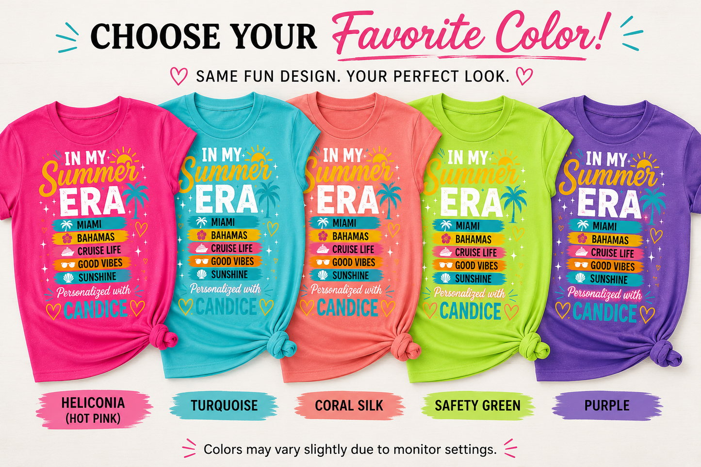 Custom personalized cruise shirt purple unisex fit girls trip vacation apparel