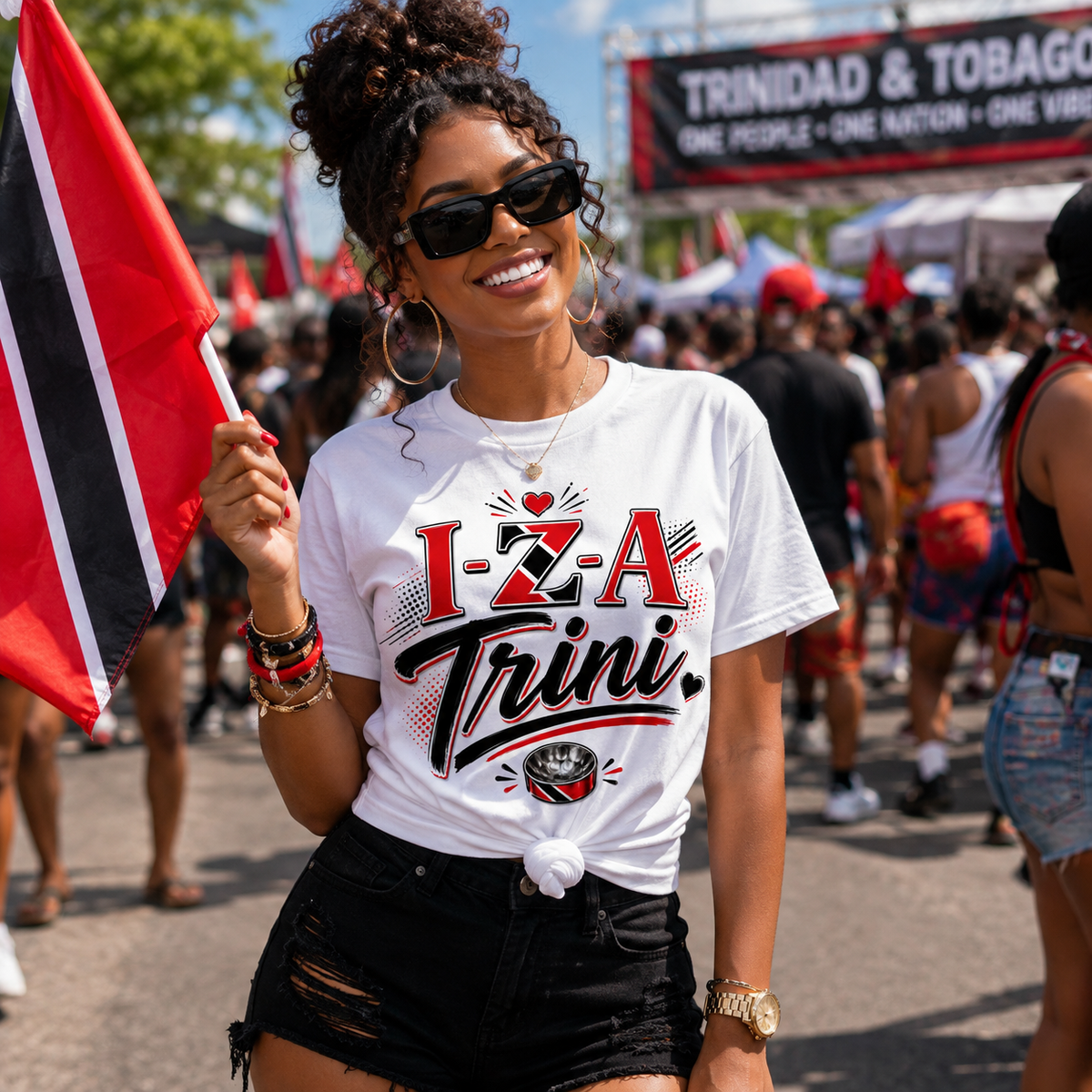 I-Z-A Trini Graphic Tee