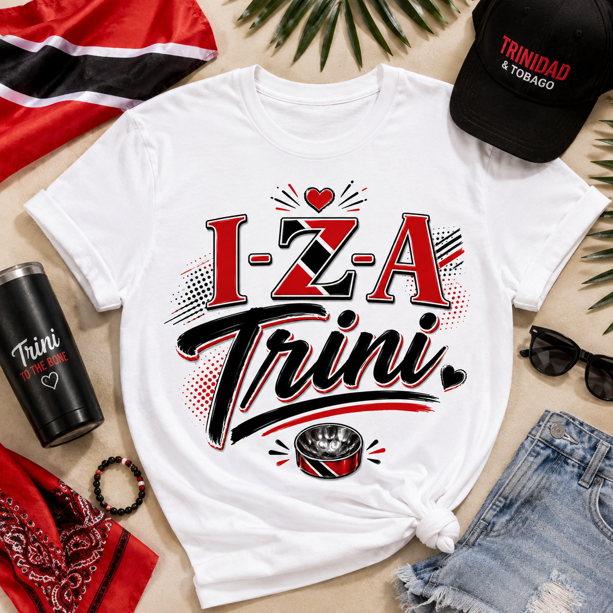 I-Z-A Trini Graphic Tee