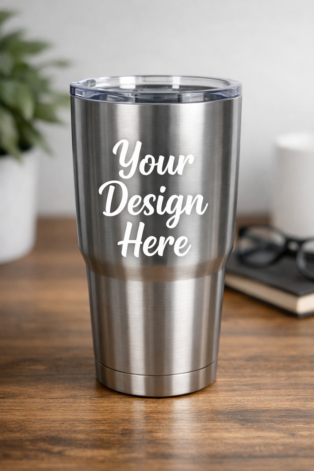 Personalized Tumbler + Matching Coaster Bundle | Custom Gift Set