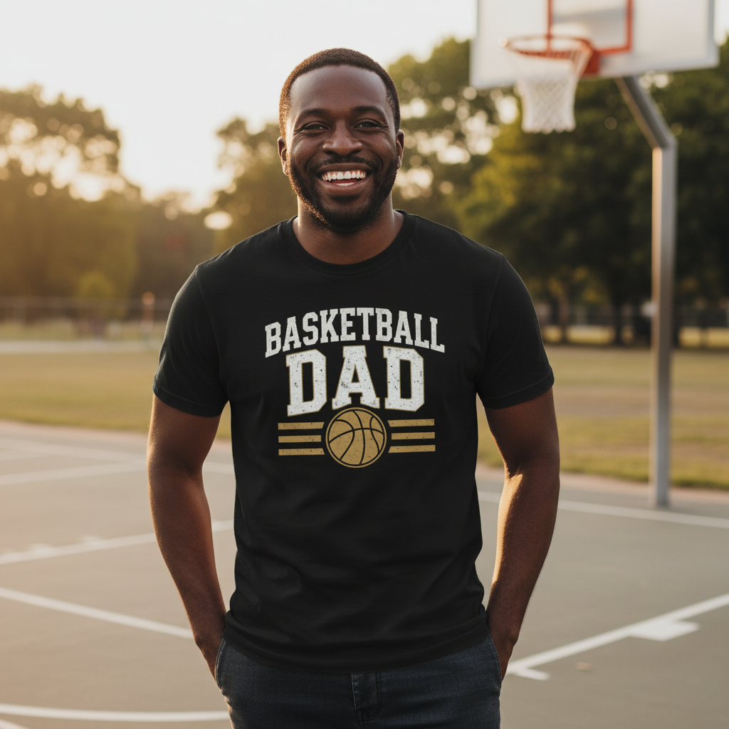 Basketball Dad Lifestyle Mockup