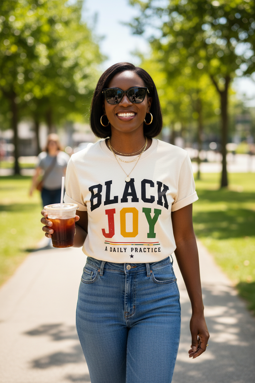 Black Joy – A Daily Practice Lifestyle Mockup