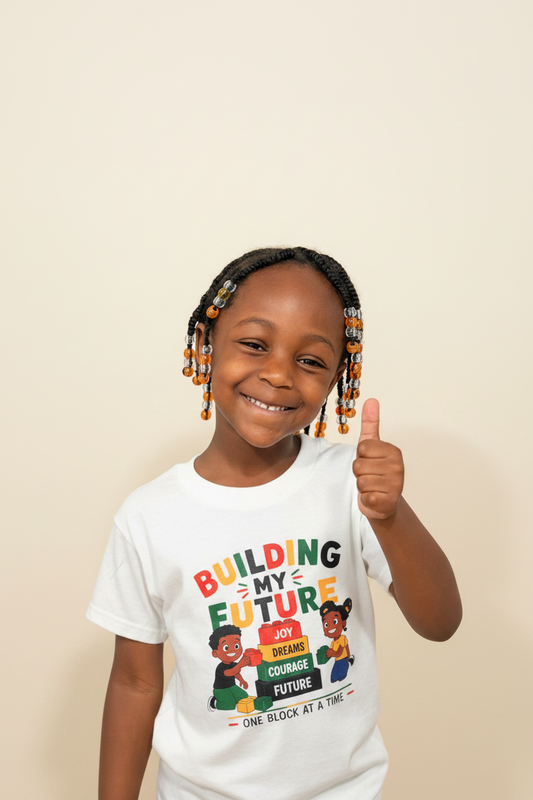 Building My Future Kids Tee
