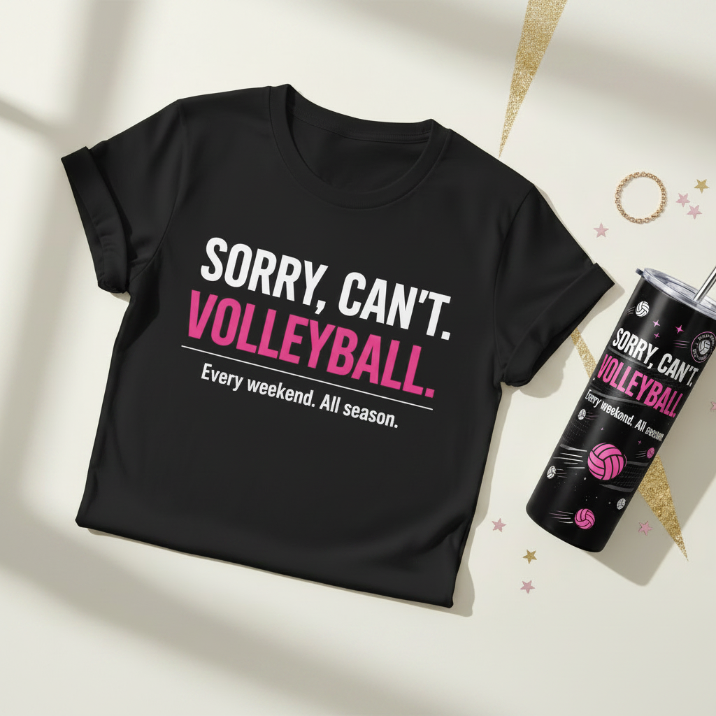 Bundle Flat Lay – Shirt + Tumbler (Square)