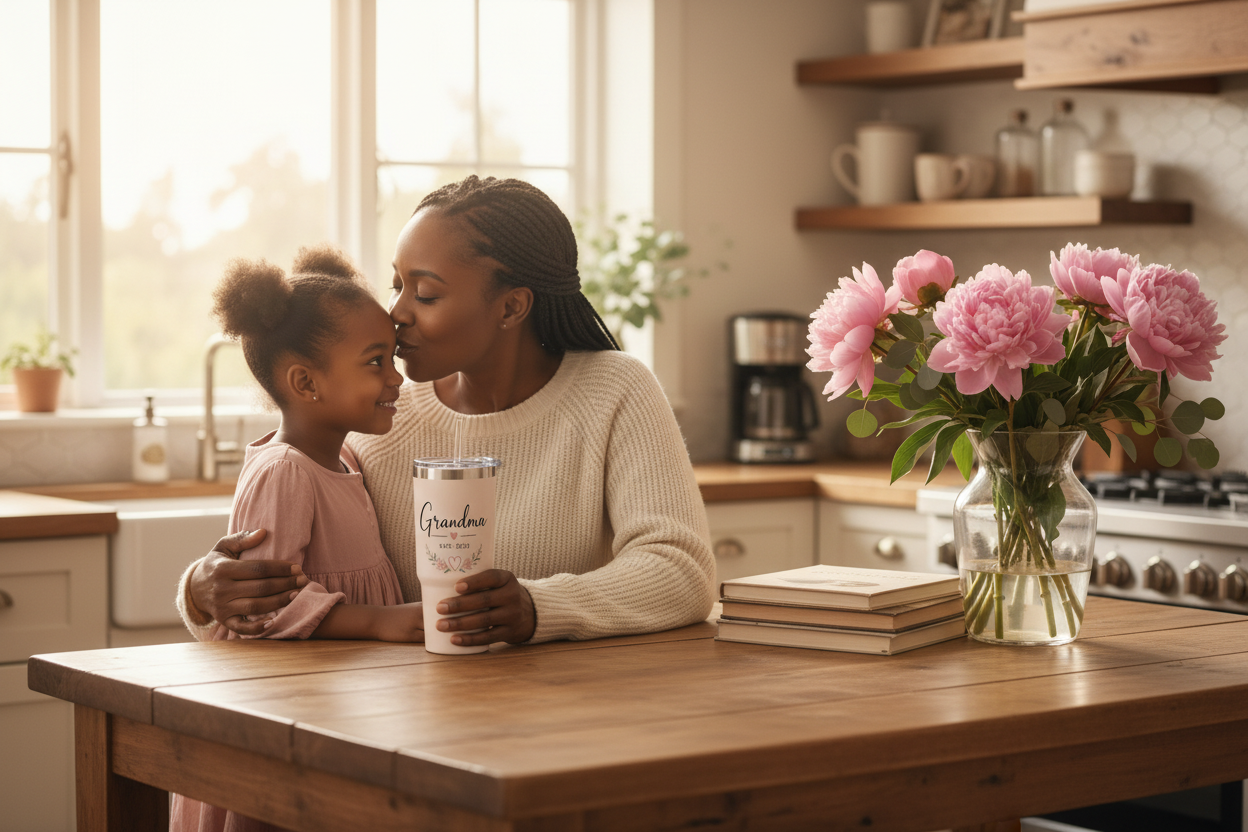 Grandma & Granddaughter Kitchen Lifestyle
