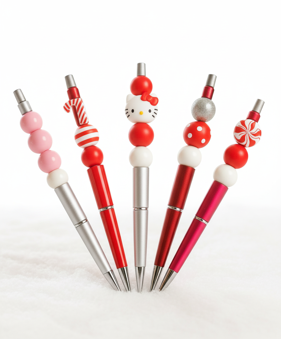 Holiday Beaded Pens Product Image
