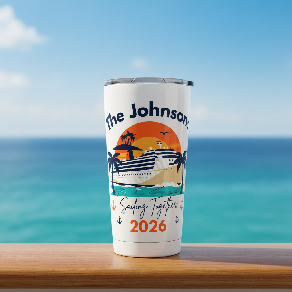 Johnson Family Cruise Tumbler Lifestyle